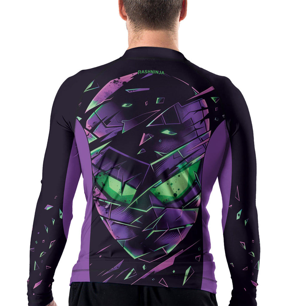 Rashninja Ninja Neon Venom Men's Long Sleeve Rash Guard
