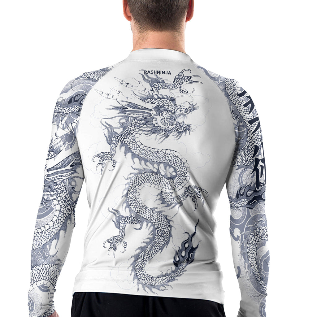 Rashninja Dragon Ember Reign Men's Short Sleeve Rash Guard