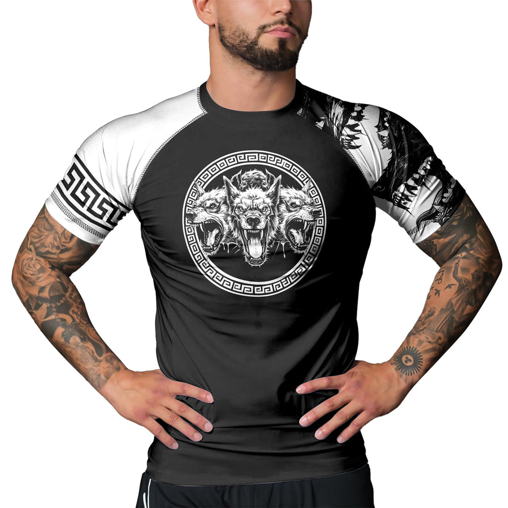 Rashninja Cyberus Men's Short Sleeve Rash Guard
