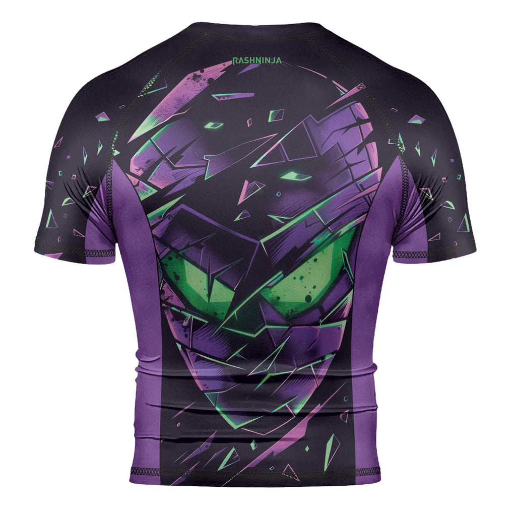 Rashninja Ninja Neon Venom Men's Short Sleeve Rash Guard