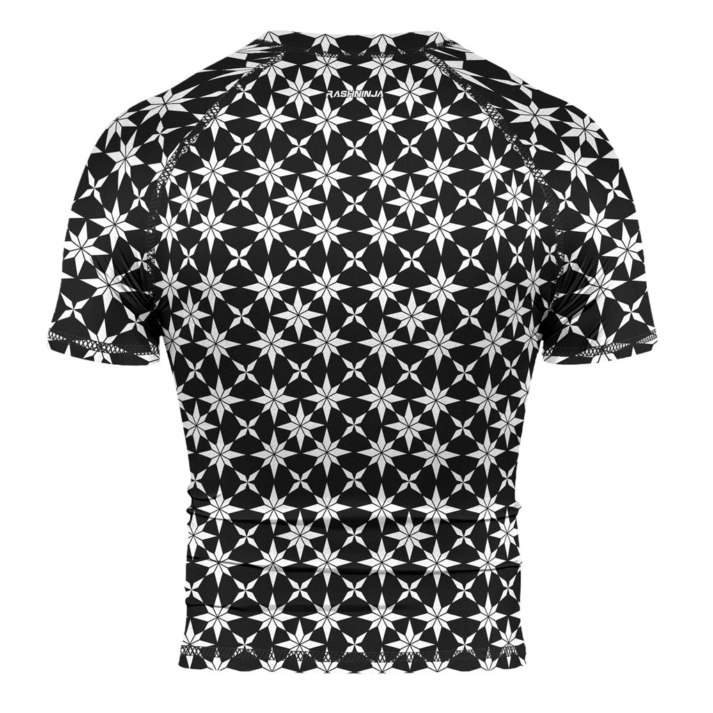 Rashninja Camouflage White Fusion Men's Long Sleeve Rash Guard