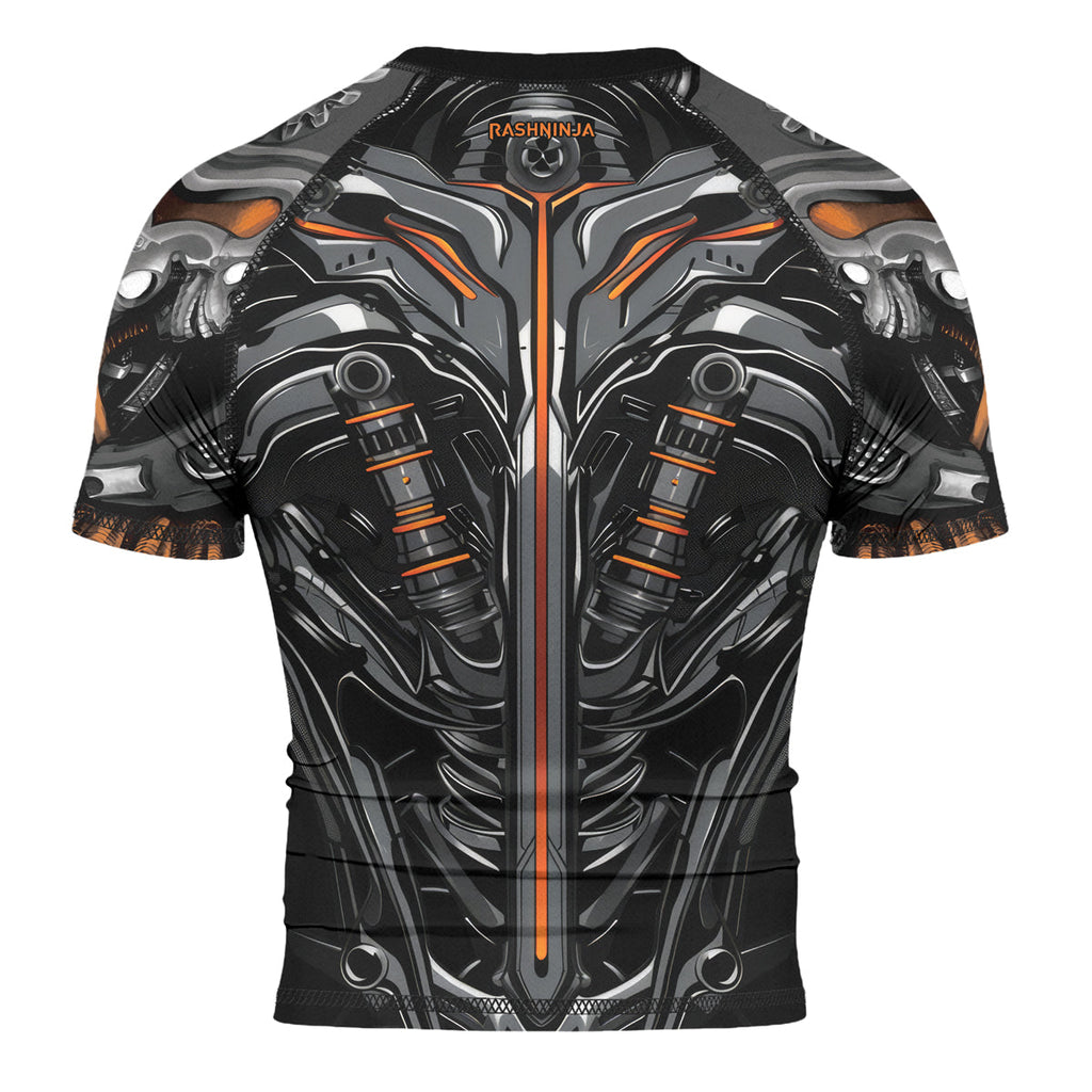 Rashninja Cyber Armor Vanguard Men's Short Sleeve Rash Guard