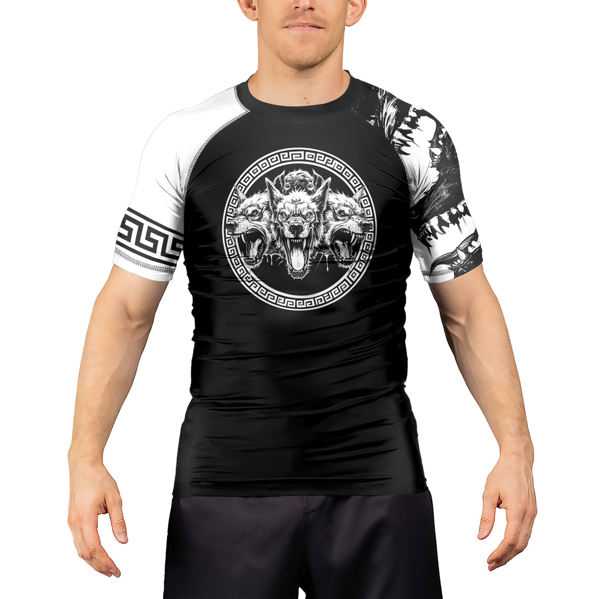 Rashninja Cyberus Men's Short Sleeve Rash Guard