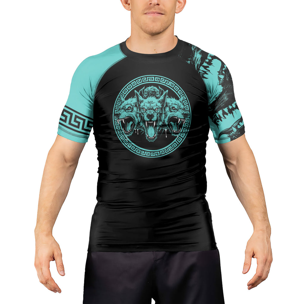 Rashninja Cyberus Men's Short Sleeve Rash Guard