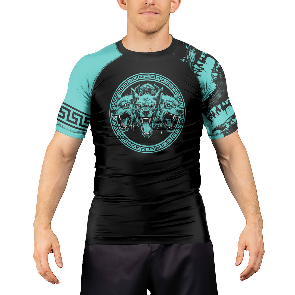 Rashninja Cyberus Men's Short Sleeve Rash Guard