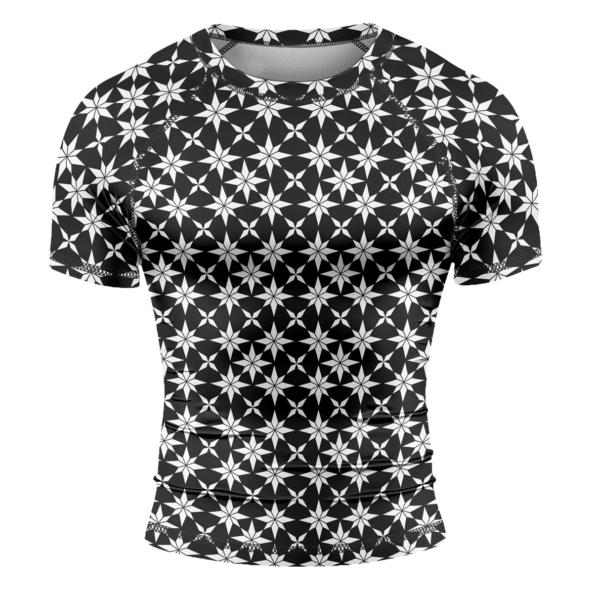 Rashninja Camouflage White Fusion Men's Long Sleeve Rash Guard