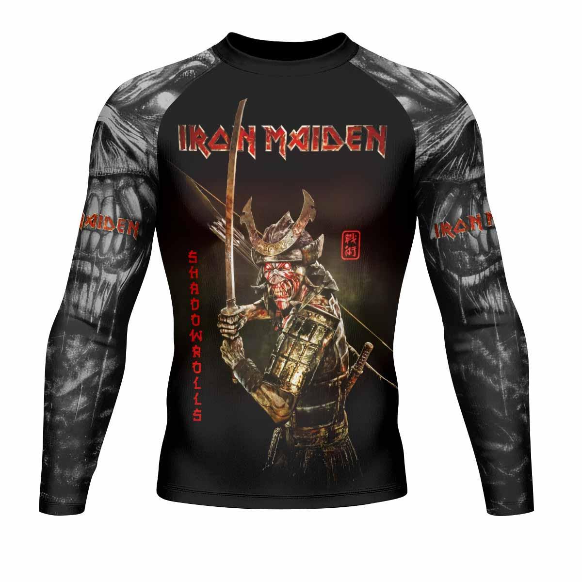 Iron Maiden Samurai Rash Guard
