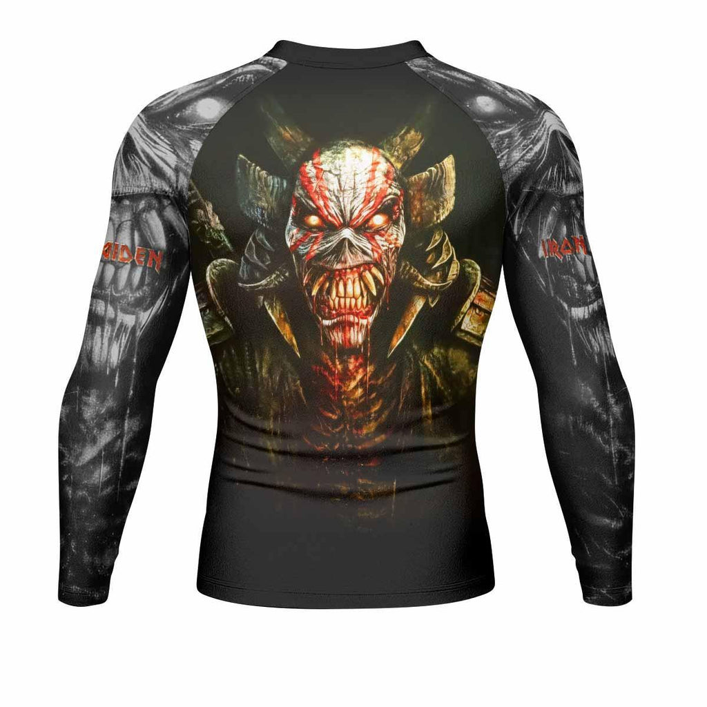 Iron Maiden Samurai Rash Guard