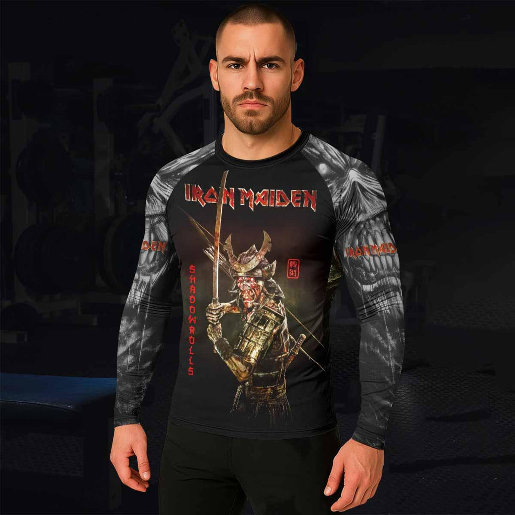 Iron Maiden Samurai Rash Guard