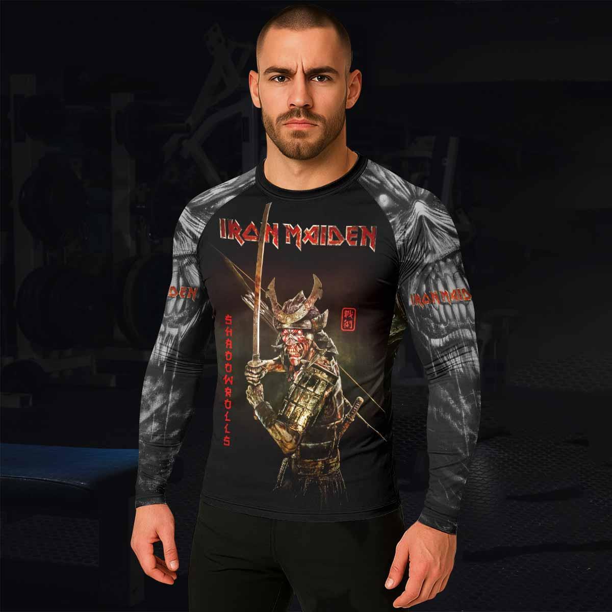 Iron Maiden Samurai Rash Guard