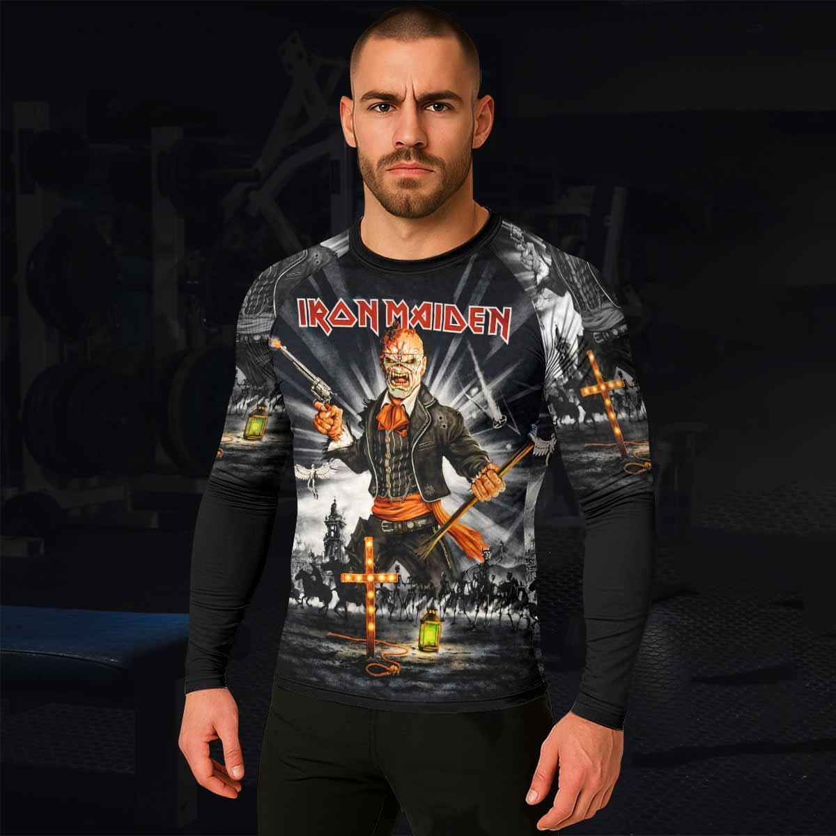 Iron Maiden Nights Of The Dead Rash Guard