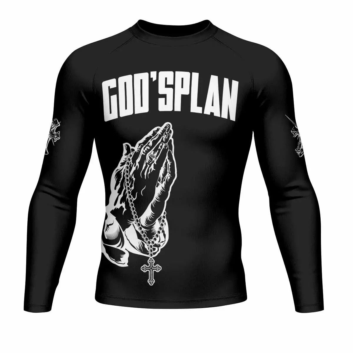 God's Plan Rash Guard