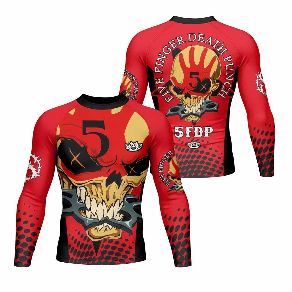 Five Finger Death Punch 5FDP Rash Guard