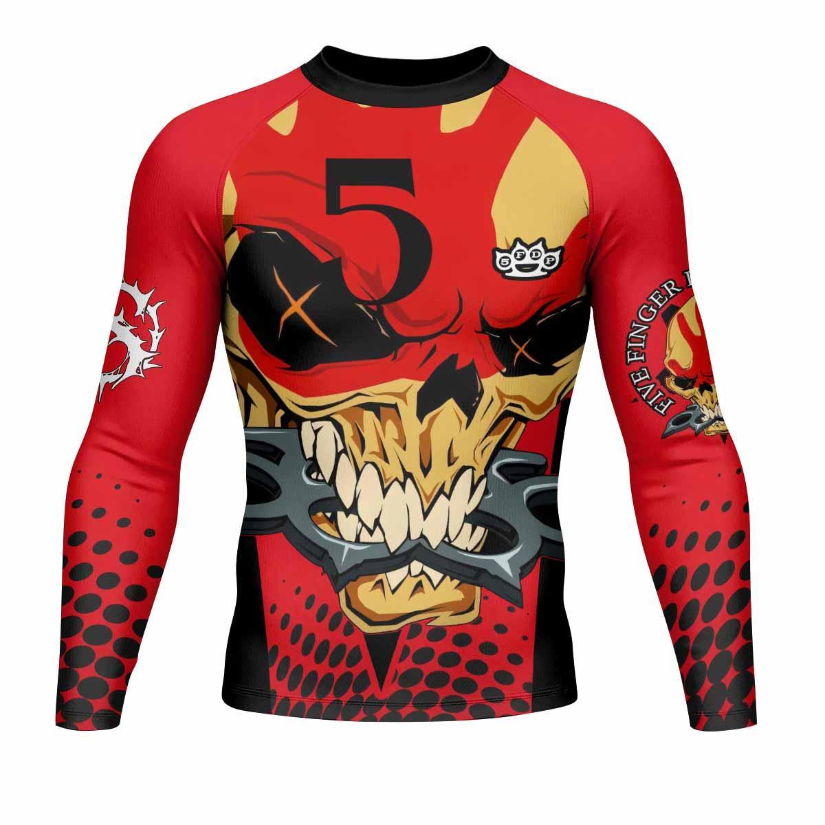 Five Finger Death Punch 5FDP Rash Guard