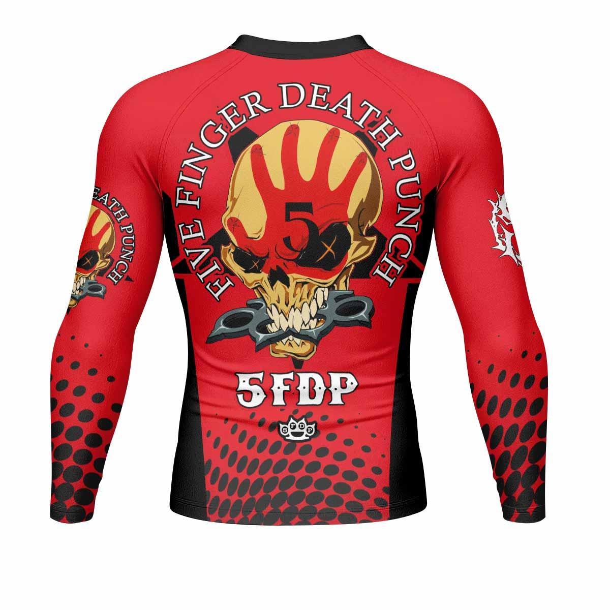 Five Finger Death Punch 5FDP Rash Guard