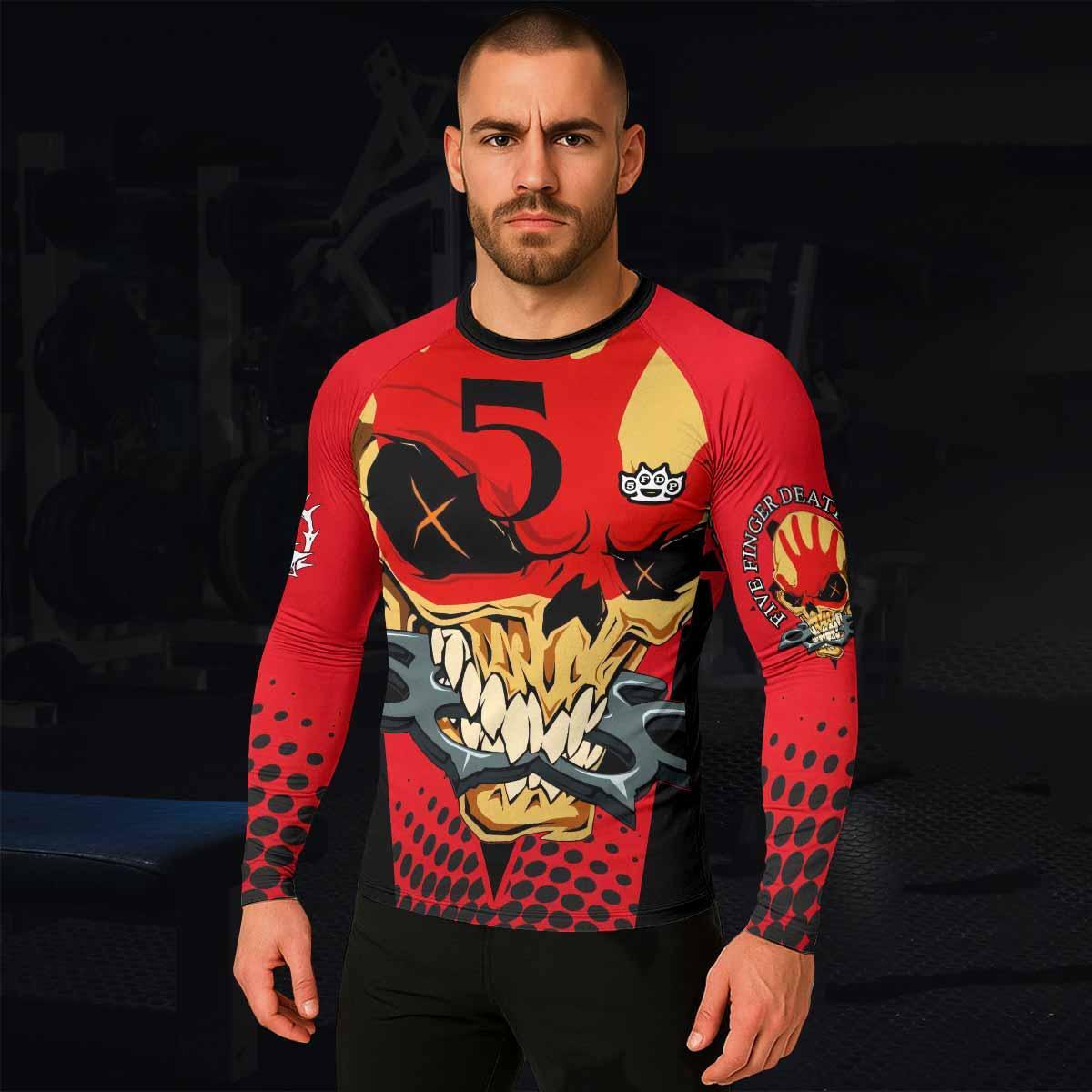 Five Finger Death Punch 5FDP Rash Guard
