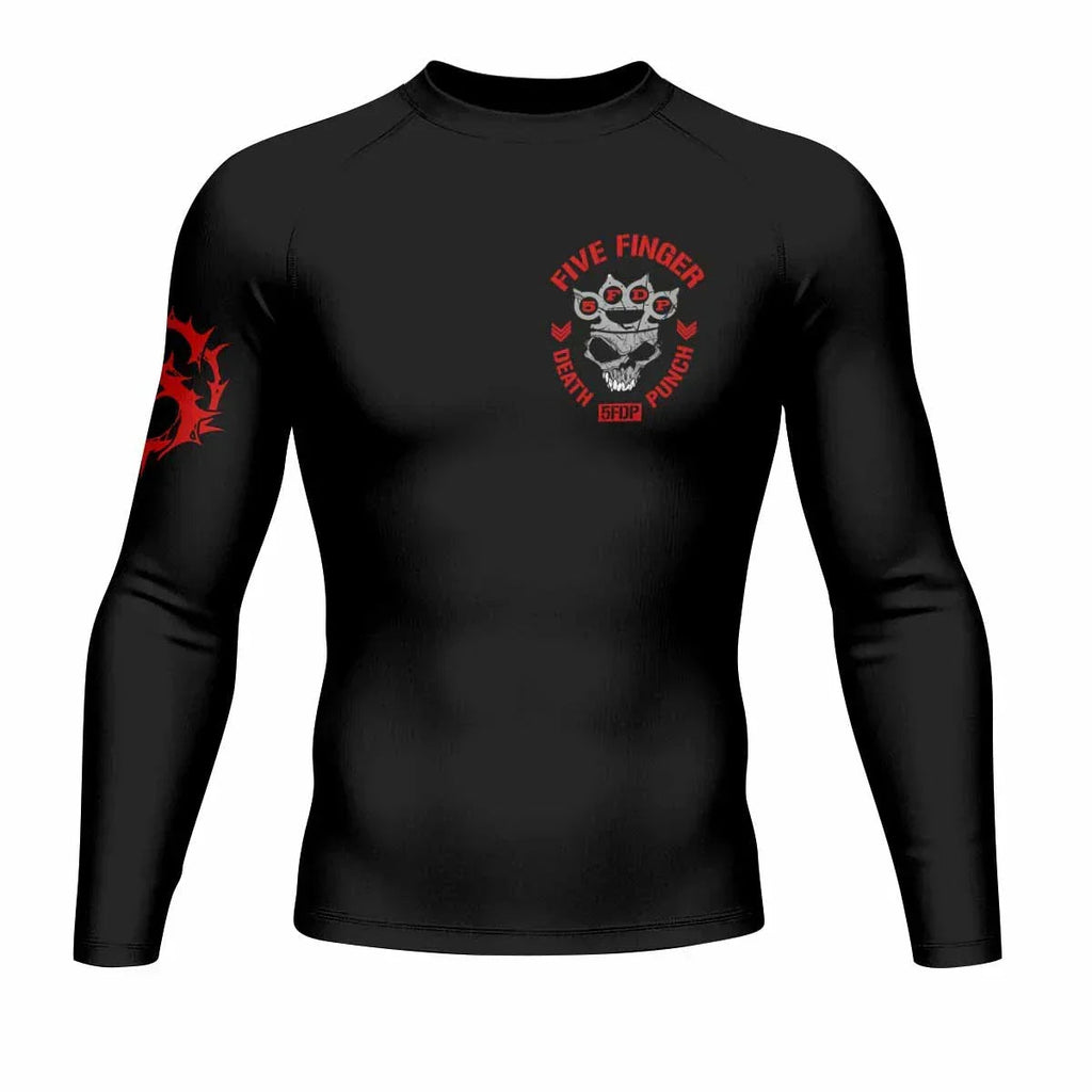 Five Finger Death Punch Shadowrolls Rash Guard