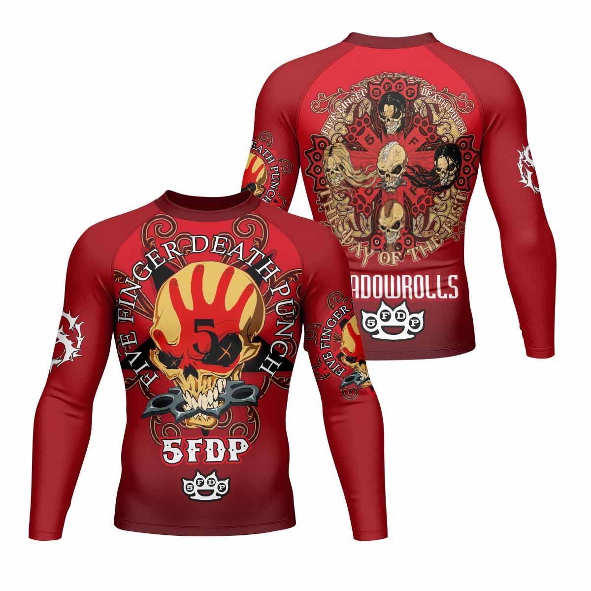 5FDP Five Finger Death Punch Rash Guard