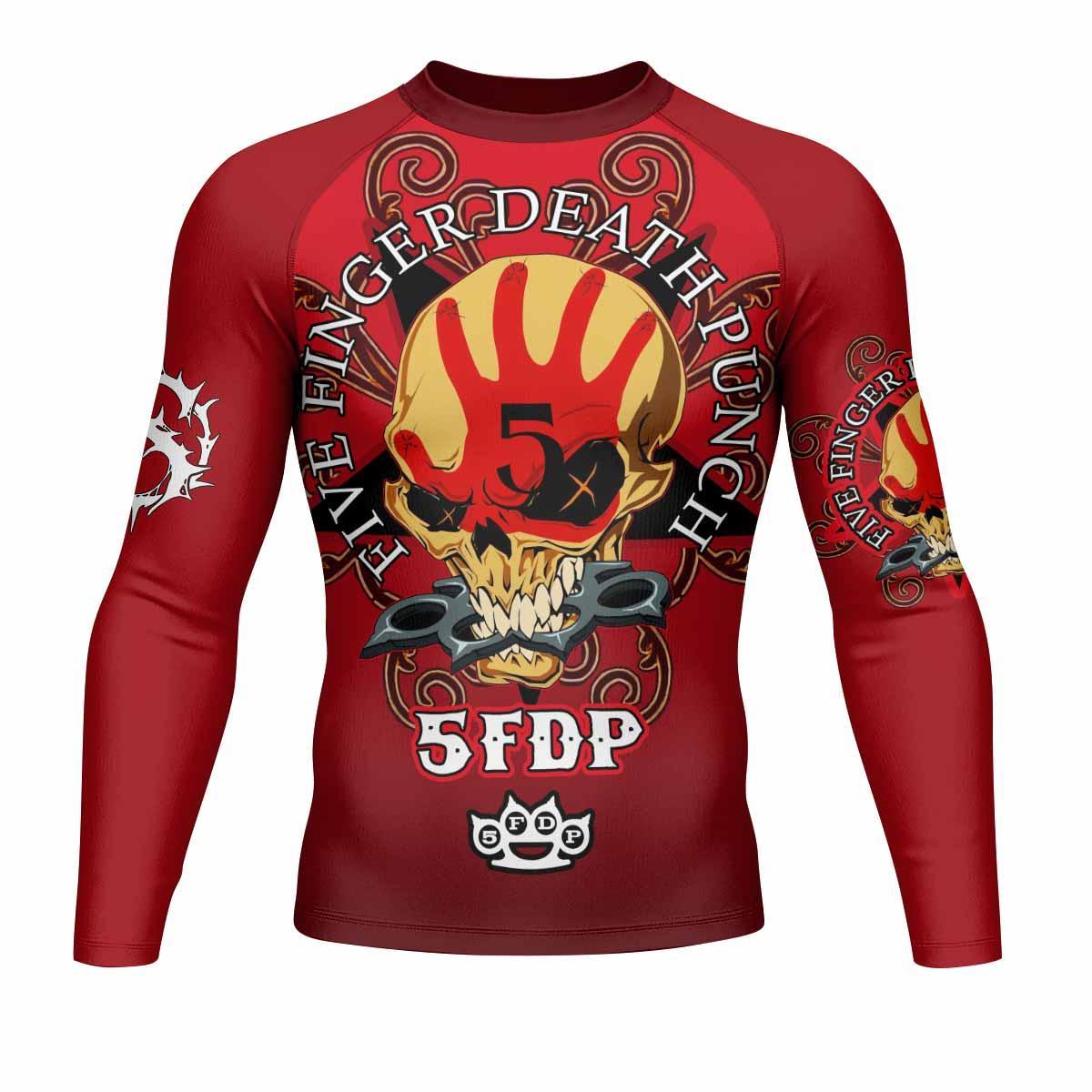 5FDP Five Finger Death Punch Rash Guard