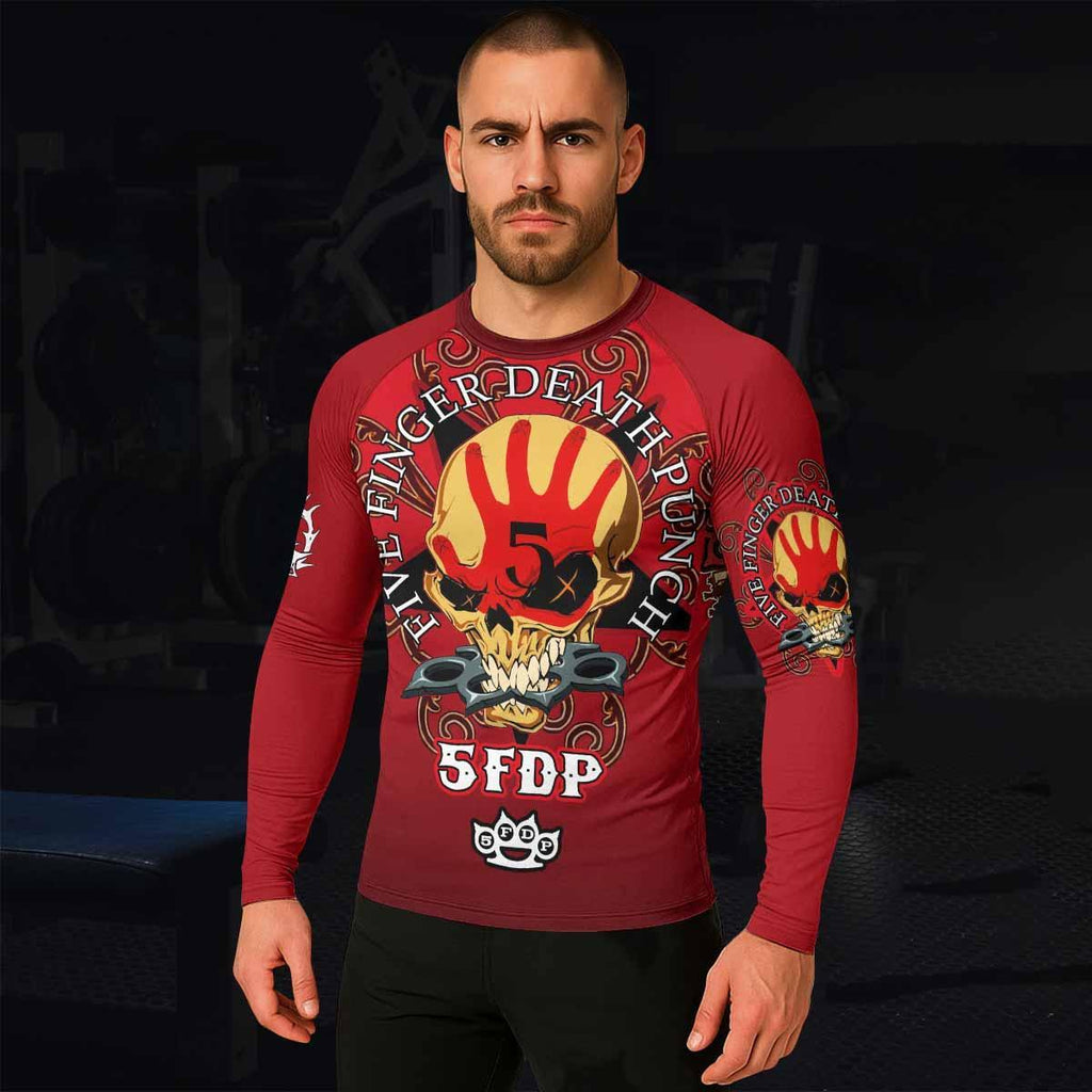 5FDP Five Finger Death Punch Rash Guard