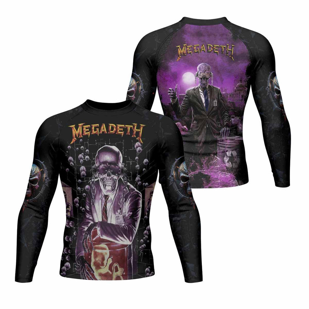 Megadeth Toxic Messiah Rash Guard