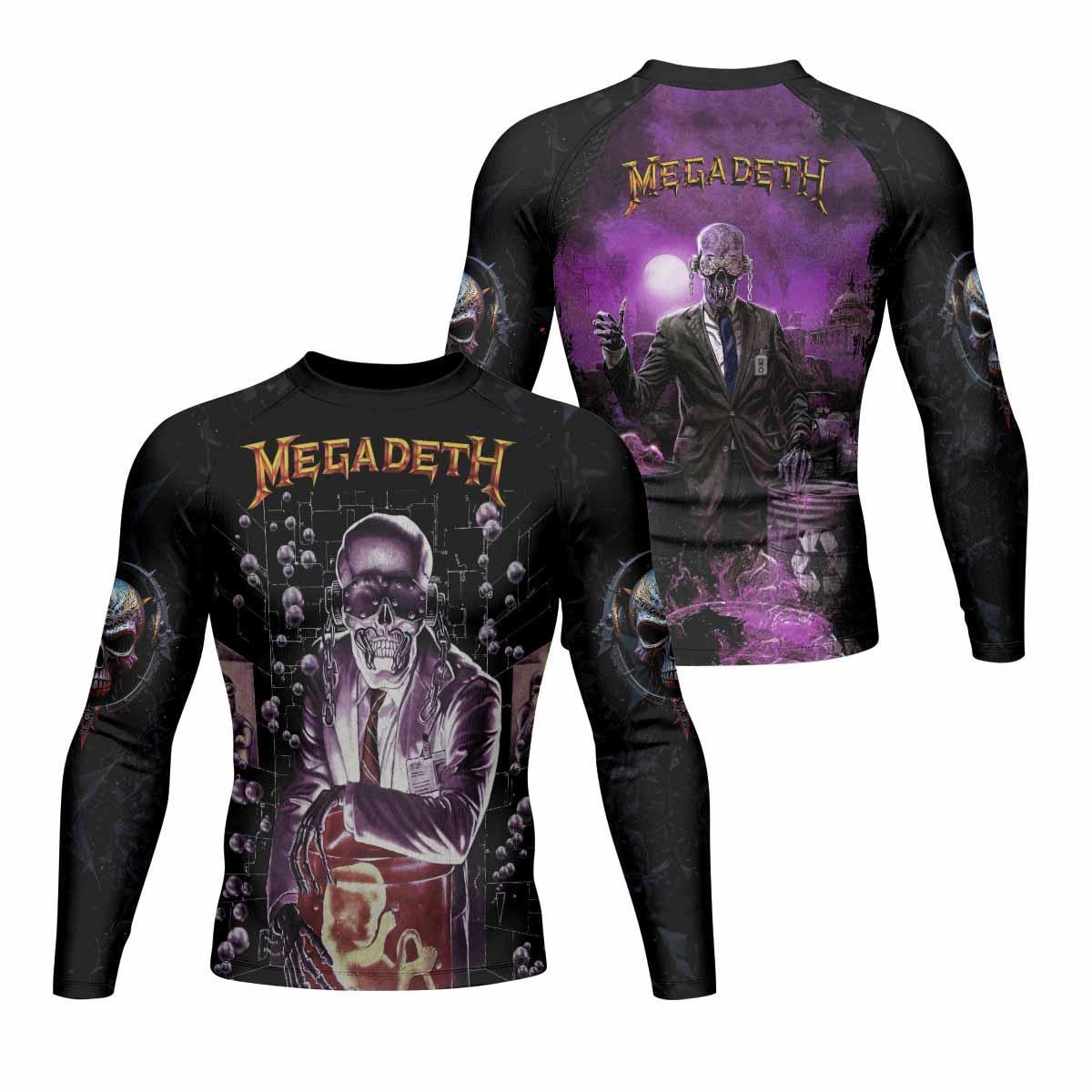 Megadeth Toxic Messiah Rash Guard