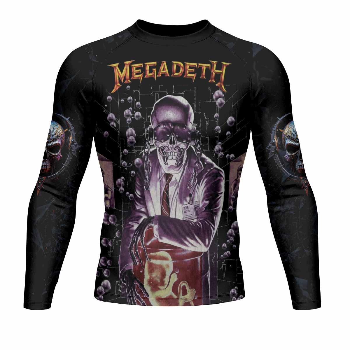 Megadeth Toxic Messiah Rash Guard