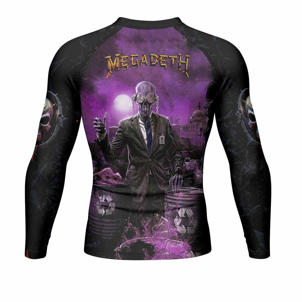 Megadeth Toxic Messiah Rash Guard