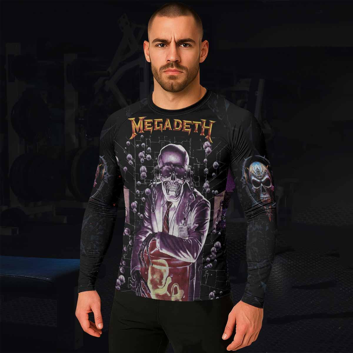 Megadeth Toxic Messiah Rash Guard