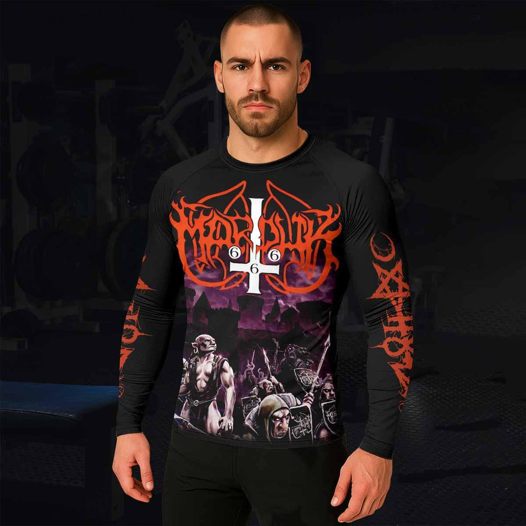 Marduk Heaven Shall Burn Rash Guard