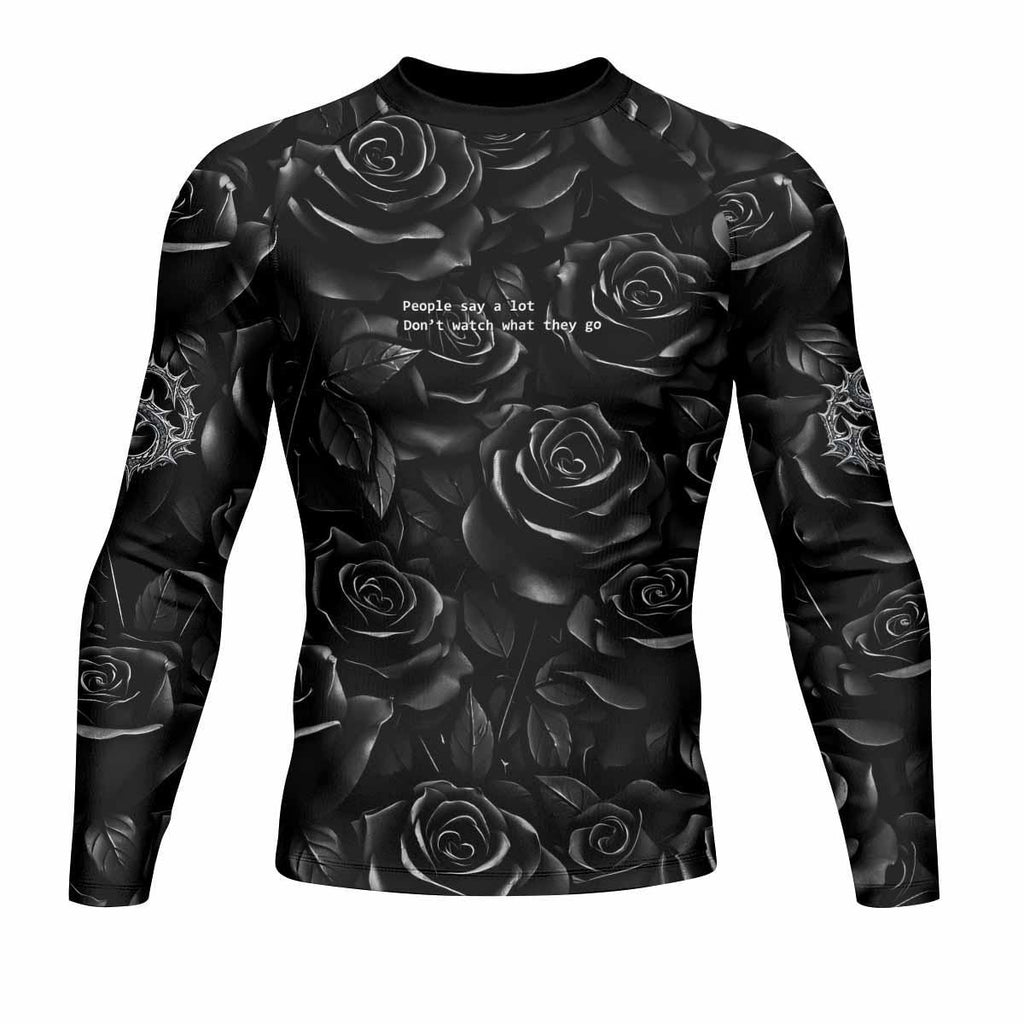 Pray for the Rave Rash Guard