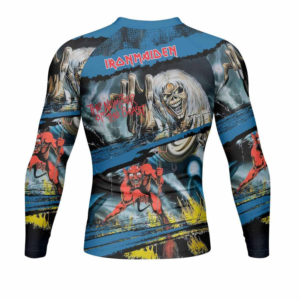 Iron Maiden The Number of the Beast Rash Guard