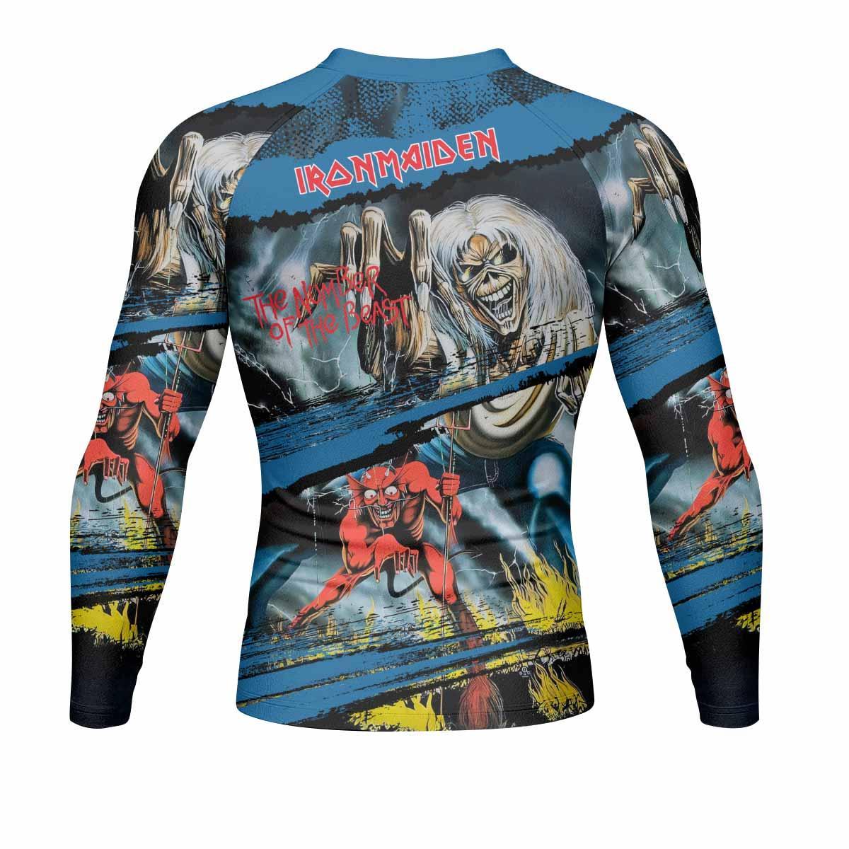 Iron Maiden The Number of the Beast Rash Guard