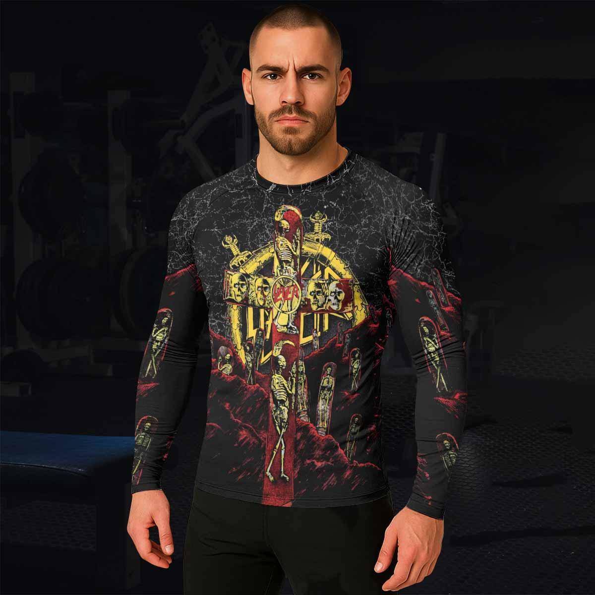 Vintage 1991 Slayer Rash Guard