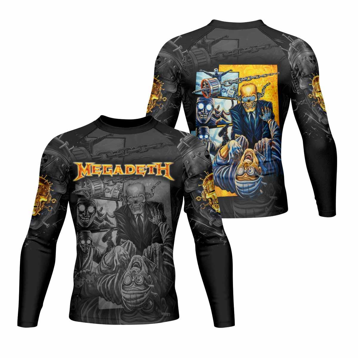 Megadeth Bloodstock Euro Tour Rash Guard