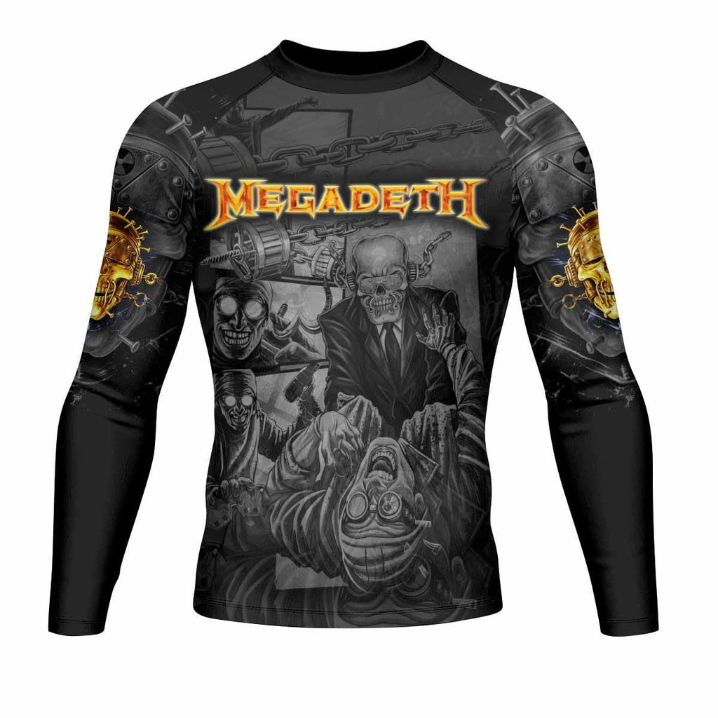 Megadeth Bloodstock Euro Tour Rash Guard