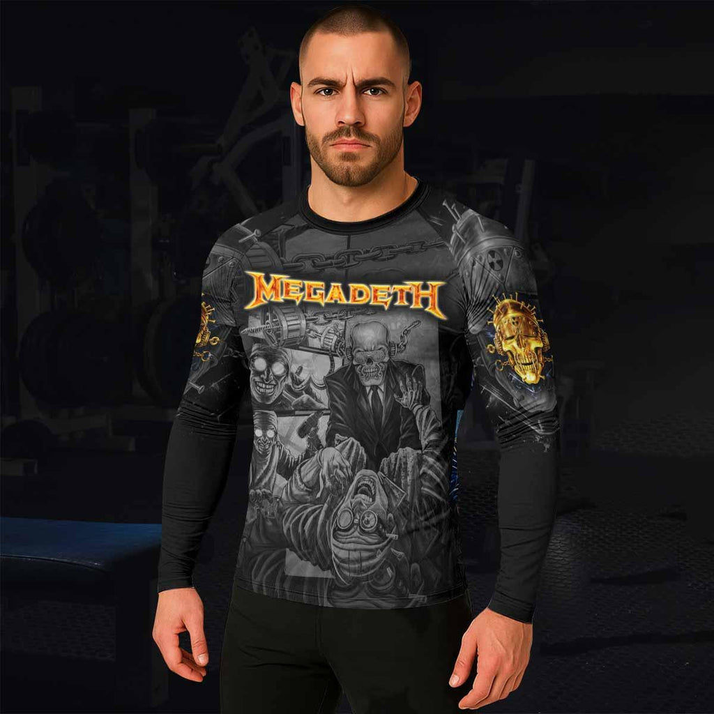 Megadeth Bloodstock Euro Tour Rash Guard