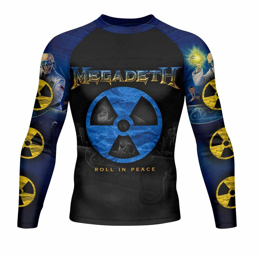 Megadeth Roll In Peace Rash Guard