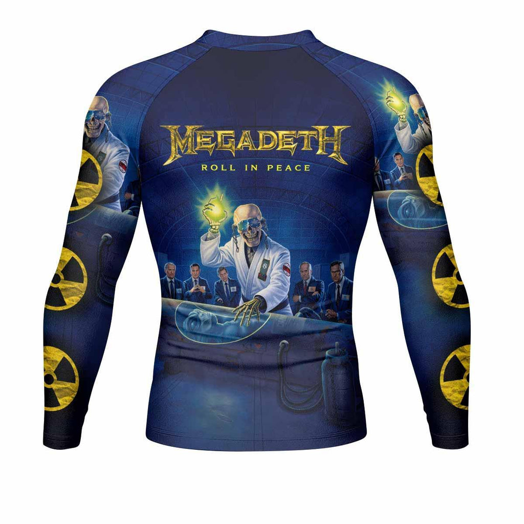 Megadeth Roll In Peace Rash Guard