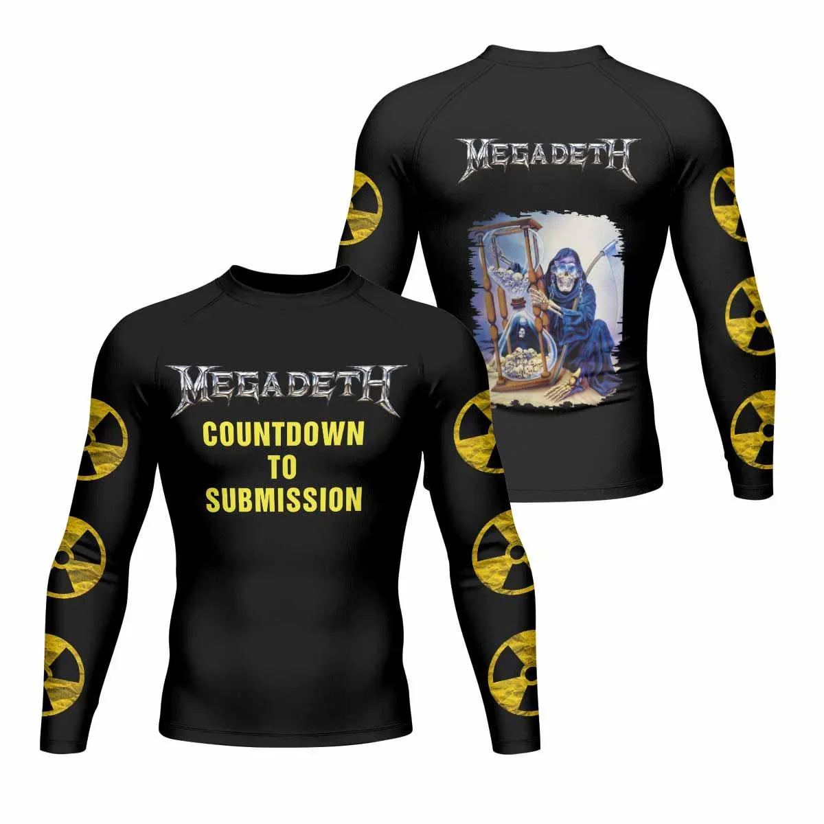 Megadeth Countdown to Submission Rash Guard