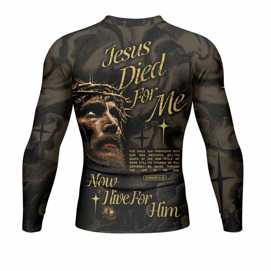Live for Him Rash Guard