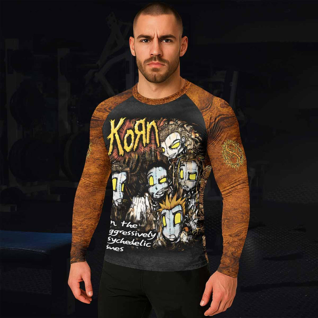 Follow the Leader Korn Rash Guard