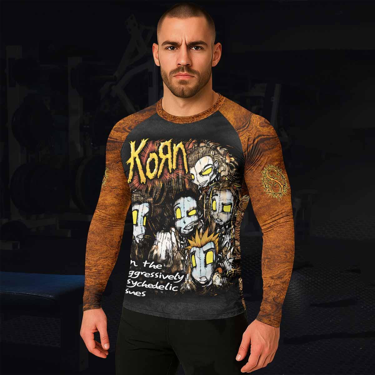 Follow the Leader Korn Rash Guard