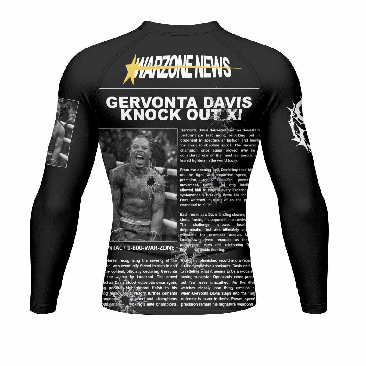 Gervonta Tank Davis Flip Rash Guard