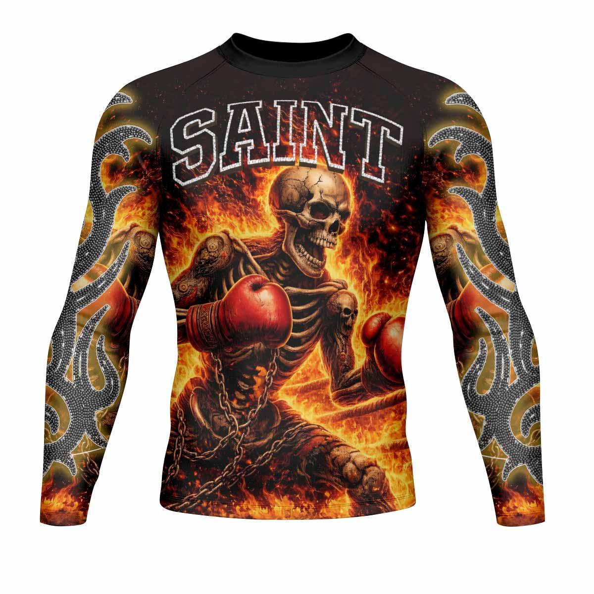 Saint King of Kings Rash Guard