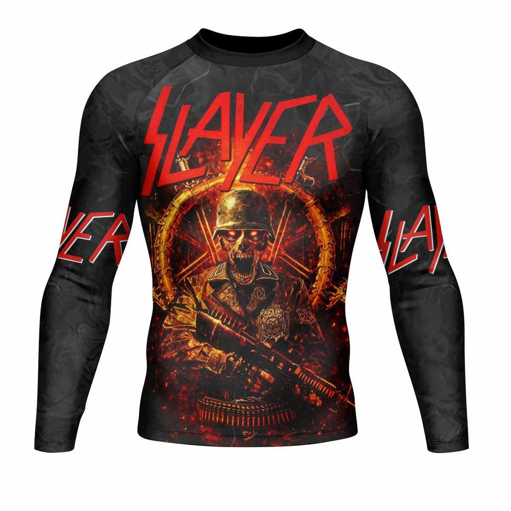 Slayer Goat Skull Rash Guard