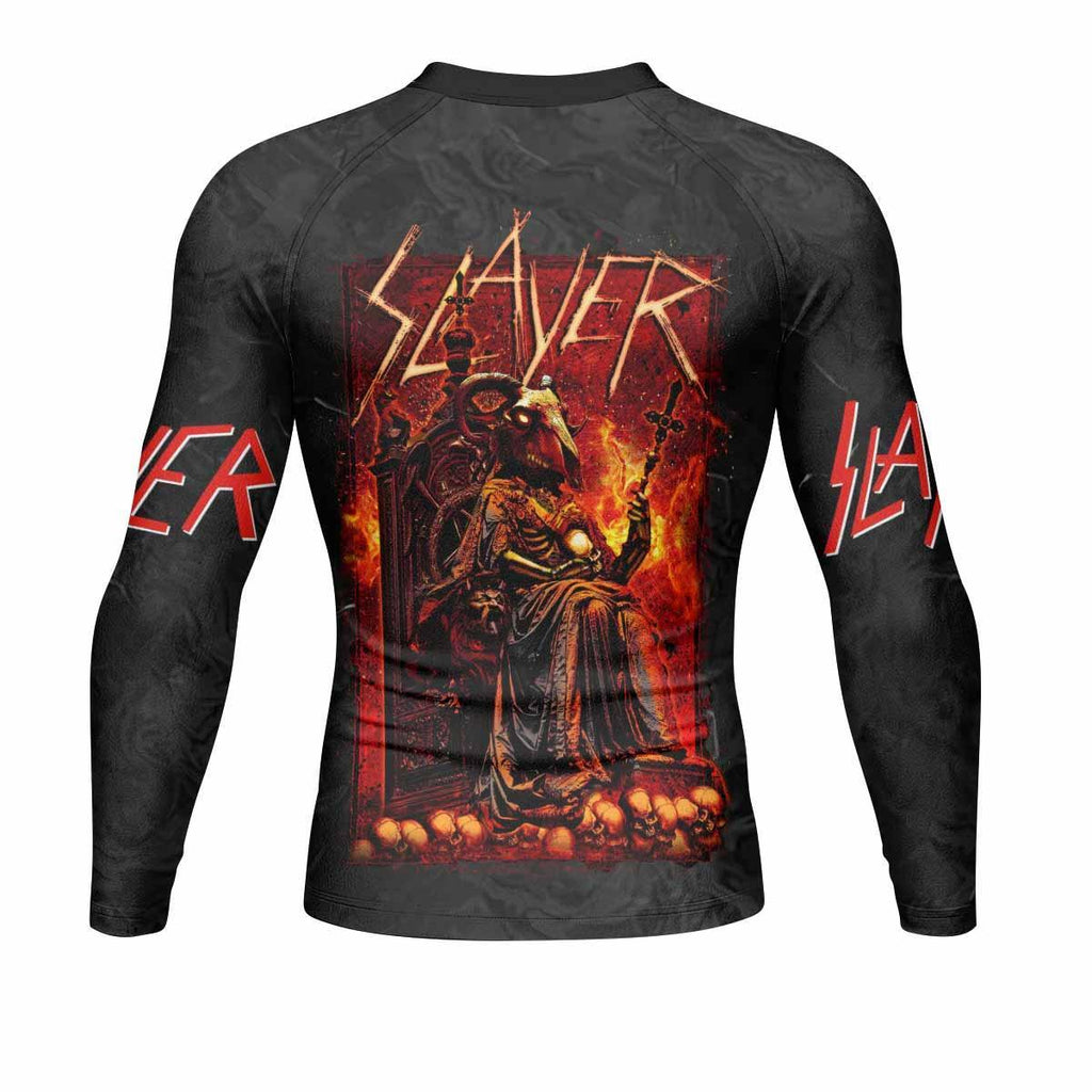 Slayer Goat Skull Rash Guard
