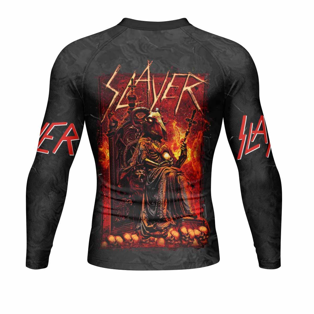 Slayer Goat Skull Rash Guard