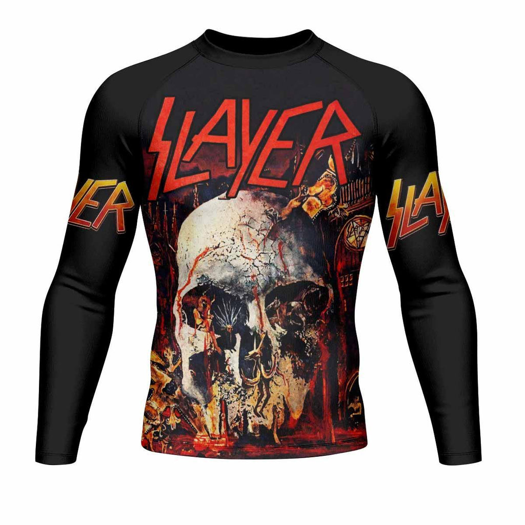 Slayer South Of Heaven Rash Guard
