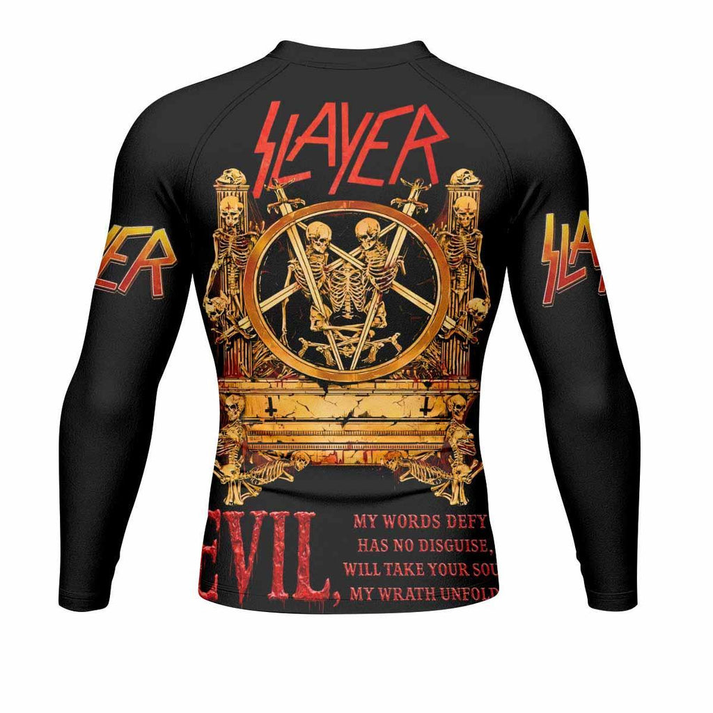 Slayer South Of Heaven Rash Guard